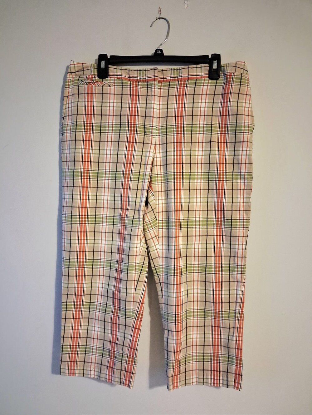 Plaid Bermuda Shorts Size 14
